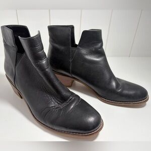 Cole Haan Black Ankle Booties, Size 9.5